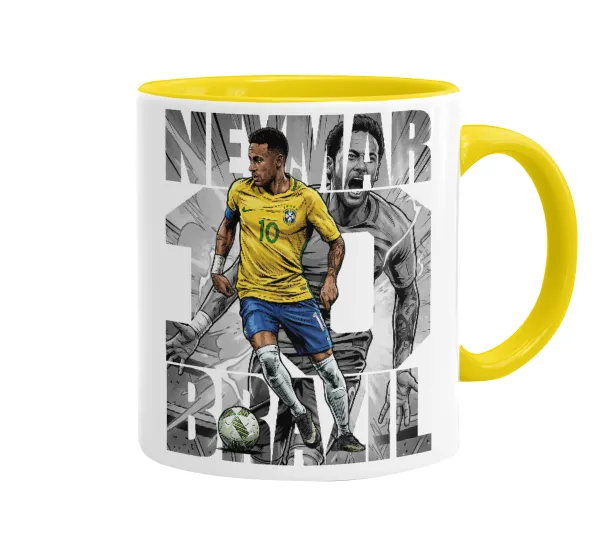 Neymar (Νεϊμάρ) — Κεραμική Κίτρινη, 330ml