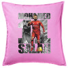 Sofa cushion Pink 50x50cm includes filling