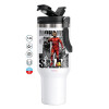 Mega Stainless steel Tumbler with lid, double wall 1,2L
