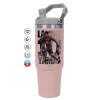 Pink color, 890ml (30oz) stainless Steel Tumbler with Handle