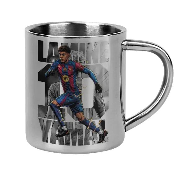 Lamine Yamal (Λαμίν Γιαμάλ) — Mug Stainless steel double wall 300ml