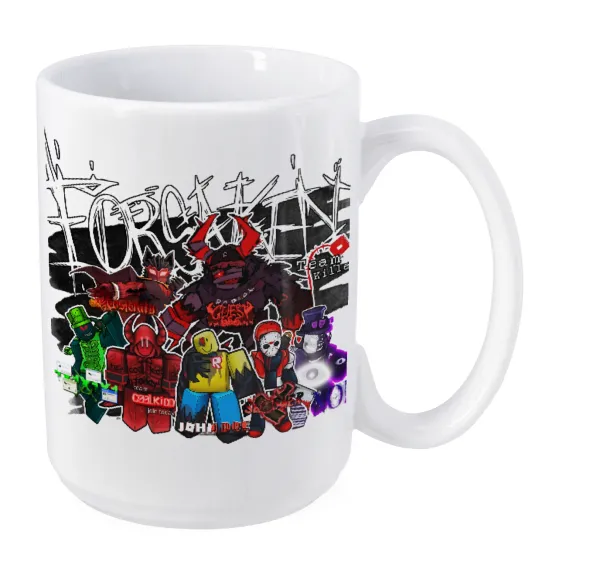 Roblox Forsaken — Mega mug, ceramic, 450ml