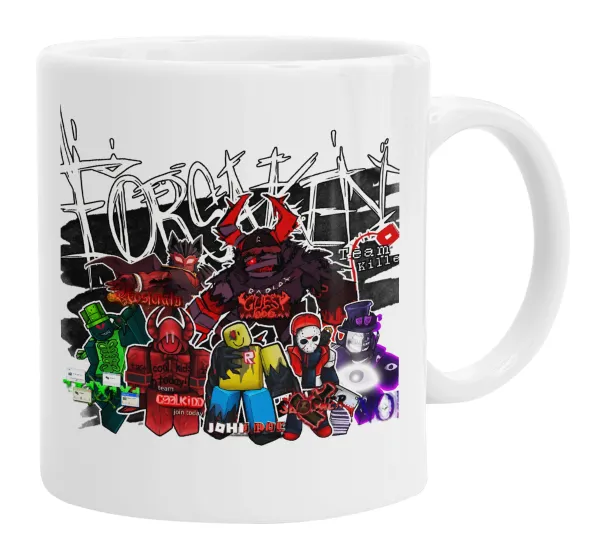 Roblox Forsaken — Ceramic coffee mug, 330ml