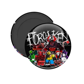 Roblox Forsaken, Μαγνητάκι ψυγείου στρογγυλό διάστασης 5cm