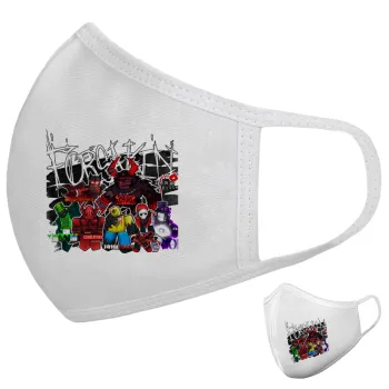 Roblox Forsaken, Μάσκα υφασμάτινη υψηλής άνεσης παιδική (Δώρο πλαστική θήκη)