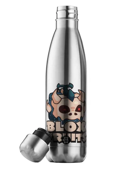 Roblox Blox Fruits — Inox (Stainless steel) double-walled metal mug, 500ml