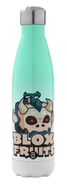Roblox Blox Fruits — Metal mug thermos Green/White (Stainless steel), double wall, 500ml