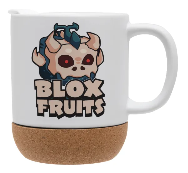 Roblox Blox Fruits — Ceramic coffee mug Cork (MAT), 330ml