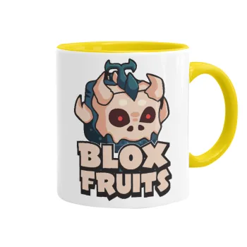 Roblox Blox Fruits, Mug colored yellow, ceramic, 330ml