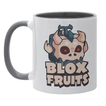 Roblox Blox Fruits, Mug colored grey, ceramic, 330ml