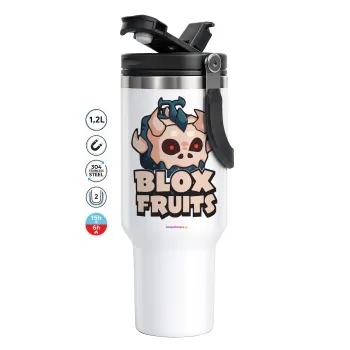 Roblox Blox Fruits, Mega Stainless steel Tumbler with lid, double wall 1,2L