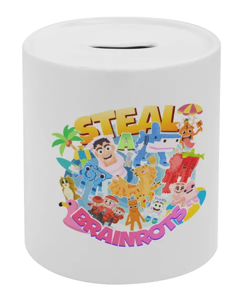 Roblox Steal a Brainrot — Porcelain money box with stopper