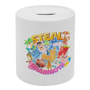 Roblox Steal a Brainrot, Κουμπαράς πορσελάνης με τάπα