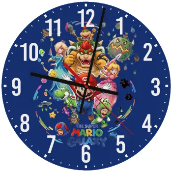 Mario Galaxy, Ρολόι τοίχου ξύλινο (30cm)