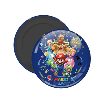 Mario Galaxy, Μαγνητάκι ψυγείου στρογγυλό διάστασης 5cm
