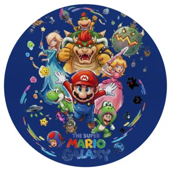 Mario Galaxy, Mousepad Στρογγυλό 20cm