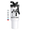 Mega Stainless steel Tumbler with lid, double wall 1,2L