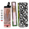 Πασχαλινή Λαμπάδα με  ΡΟΖ Travel Tumbler θερμό (600ml, BPA free) & κερί αρωματικό πλακέ (30cm) (ΡΟΖ)