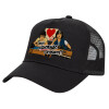 Trucker Hat with Mesh, Black, (COTTON, KIDS, UNISEX, ONE SIZE)