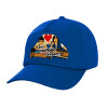 Twill Children's Cap, ROYAL BLUE (100% COTTON, CHILDREN, UNISEX)