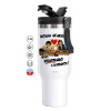 Mega Tumbler με καπάκι, διπλού τοιχώματος (θερμό) 1,2L