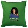 Sofa cushion Green 50x50cm includes filling