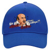 Ultimate Adult Hat BLUE, (100% COTTON DRILL, ADULT, UNISEX, ONE SIZE)