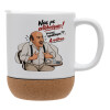Ceramic coffee mug Cork (MAT), 330ml