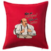 Sofa cushion RED 50x50cm includes filling