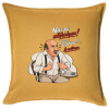 Sofa cushion YELLOW 50x50cm includes filling
