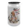 Κούπα ταξιδιού μεταλλική με καπάκι (tin-can) 500ml