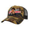 Καπέλο Ενηλίκων Structured Trucker, με Δίχτυ, (παραλλαγή) Army (100% ΒΑΜΒΑΚΕΡΟ, ΕΝΗΛΙΚΩΝ, UNISEX, ONE SIZE)