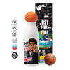 Bascetball Metal mug thermos, double wall, 550ml