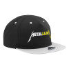 Καπέλο Ενηλίκων Flat Snapback Μαύρο/Γκρι, (100% ΒΑΜΒΑΚΕΡΟ TWILL, ΕΝΗΛΙΚΩΝ, UNISEX, ONE SIZE)
