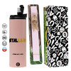 Πασχαλινή Λαμπάδα με  ΡΟΖ Travel Tumbler θερμό (600ml, BPA free) & κερί αρωματικό πλακέ (30cm) (ΡΟΖ)