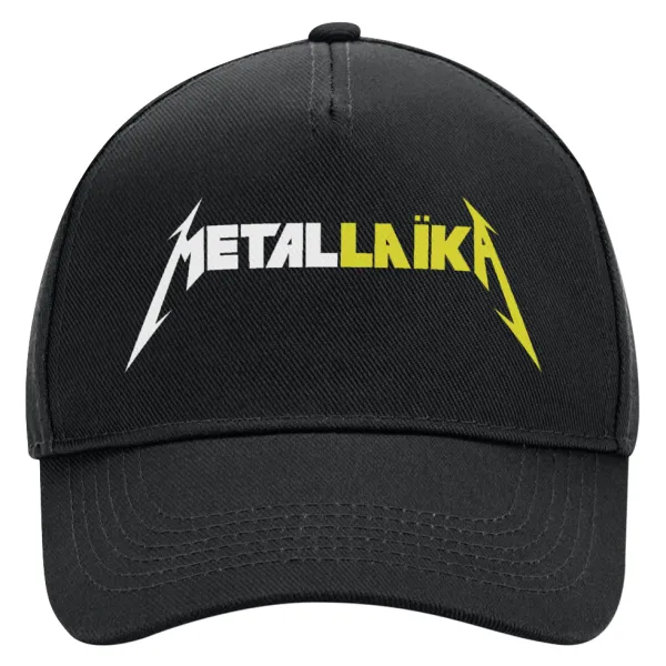 Metallaika — Καπέλο Ενηλίκων Ultimate ΜΑΥΡΟ, (100% ΒΑΜΒΑΚΕΡΟ DRILL, ΕΝΗΛΙΚΩΝ, UNISEX, ONE SIZE)