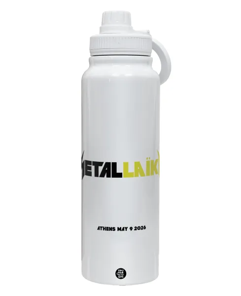 Metallaika — 1L Stainless Steel Thermal Bottle with Phone Holder & Double Wall Insulation