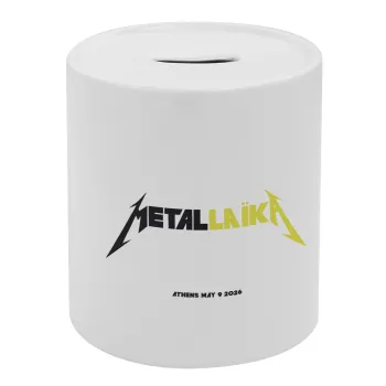 Metallaika, Κουμπαράς πορσελάνης με τάπα