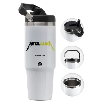Metallaika, Θερμός Ανοξείδωτο 30oz με χερούλι