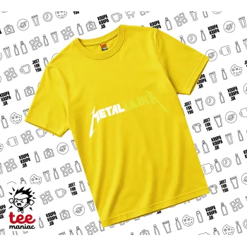 Metallaika, yellow childrens T-Shirt made of 100% cotton, for every day. Vegan & OEKO-TEX certified.