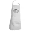 Adult Chef Apron (with sliders and 2 pockets)