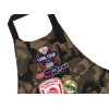 Ποδιά μαγειρικής Σεφ με τσέπες, Βαμβακερή, Camouflage (ΕΝΗΛΙΚΩΝ, 100% COTTON)