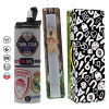 Πασχαλινή Λαμπάδα με Travel Tumbler θερμό (600ml, BPA free) & κερί αρωματικό πλακέ (30cm) (ΓΚΡΙ)