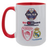 Κούπα Mega 15oz, κεραμική Κόκκινη, 450ml