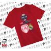 ΚΟΚΚΙΝΟ Άνετο παιδικό T-Shirt από 100% βαμβάκι, για κάθε μέρα. Vegan & OEKO-TEX πιστοποιημένο.