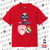 ΚΟΚΚΙΝΟ Κλασικό T-Shirt, διπλής ραφής, χωρίς πλευρικές ραφές από 100% βαμβάκι. Vegan & OEKO-TEX πιστοποιημένο.