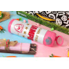 Easter candle, Childrens hot water bottle, stainless steel, with safety straw, PINK (500ml)
