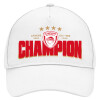 Adult Baseball Cap, Drill, White (100% COTTON, ADULT, UNISEX, ONE SIZE)