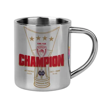 Olympiacos 2025-26 Champion, Κούπα Ανοξείδωτη διπλού τοιχώματος 300ml