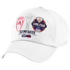 Καπέλο παιδικό Baseball, 100% Βαμβακερό Twill, Λευκό (ΒΑΜΒΑΚΕΡΟ, ΠΑΙΔΙΚΟ, UNISEX, ONE SIZE)